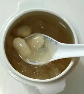 White bean silver ear soup