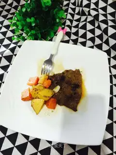 Black pepper steak