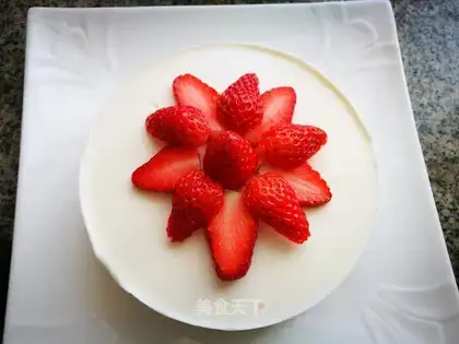 Yogurt cream cheesecake