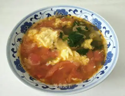 Potato egg soup