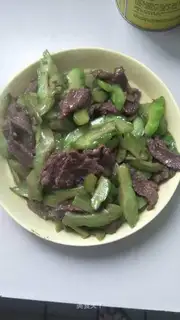 Scrambled beef