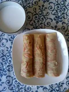 Carrot eggcake