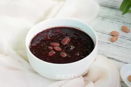 Red bean, black rice