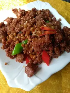 We'll make lamb for the beans