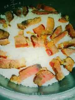 Meat rice