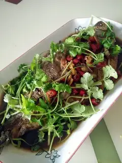 Red-fried fish