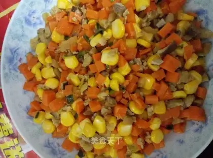Carrot and corn