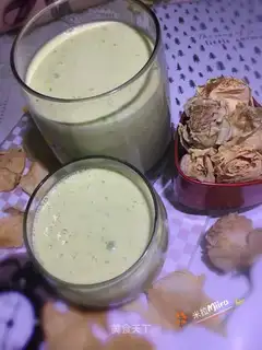 A pea corn shake