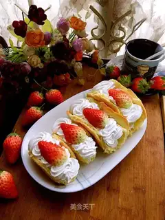 Strawberry cake