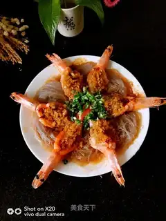 Garlic back shrimp