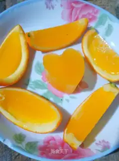 Orange jelly
