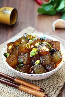 The soy sauce