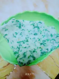 Creamed egg cake