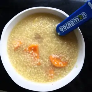 Potato peanut porridge