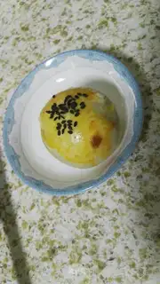 Red bean souffle