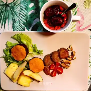 Potato pumpkin breakfast