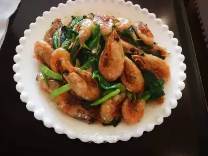 Arctic shrimp casserole