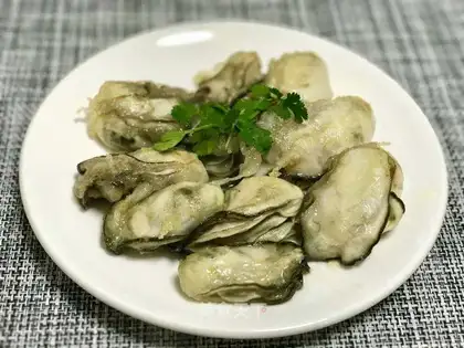Fried oysters