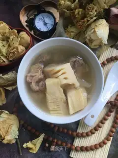 Spring chop soup