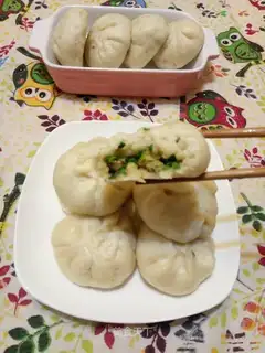 Three fresh pies of bread