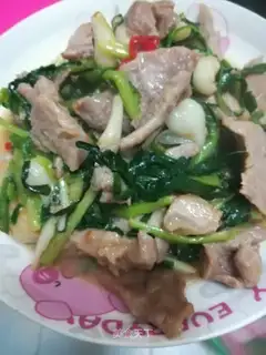 Garlic fried pork