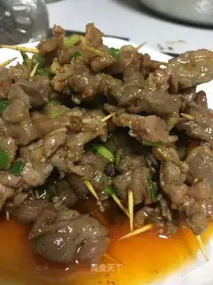 Toothpick beef
