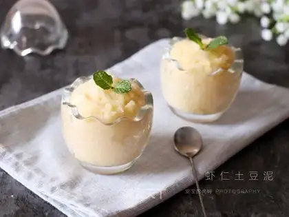 Shrimp mashed potatoes