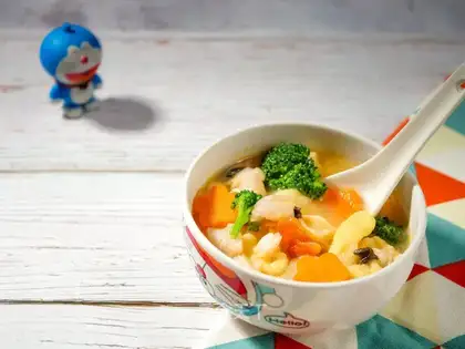 Cod squeezing noodles