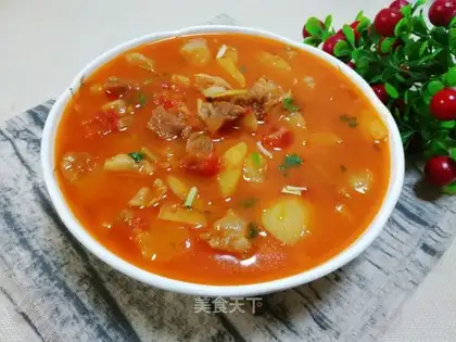 Tomato potato stew