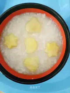 Potato rice congee