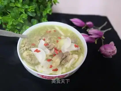 radish lamb soup