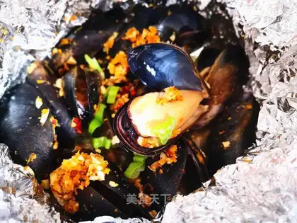 Garlic mussels