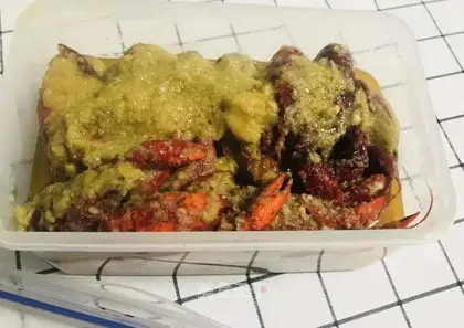 Garlic lobster