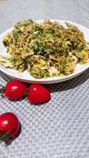 Pumpkin fried eggs