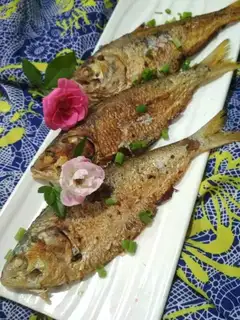 Fried yellow fish