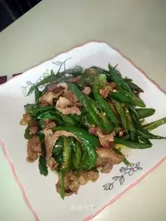 Chili fried meat