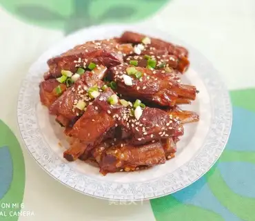 Sugar vinegar ribs