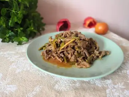 Sour bean beef