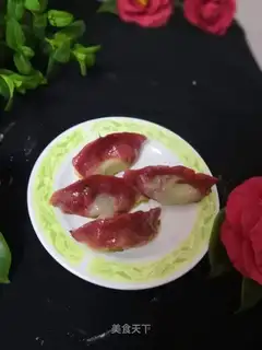 Red Fried dumplings