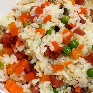 Five colours of food