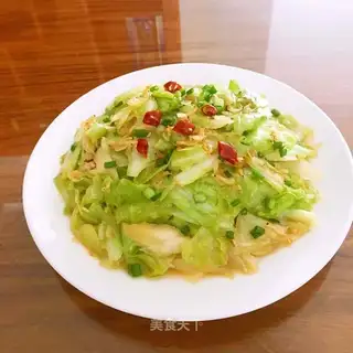 Shrimp cabbage