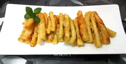 Fried sea mushrooms