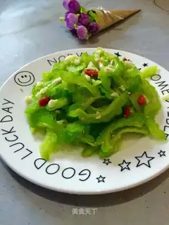 A cold, bitter melon