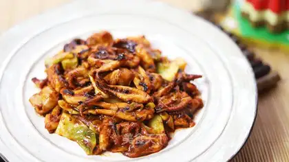 Korean spicy octopus