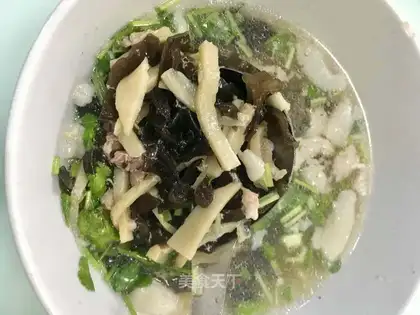 Three fresh soup