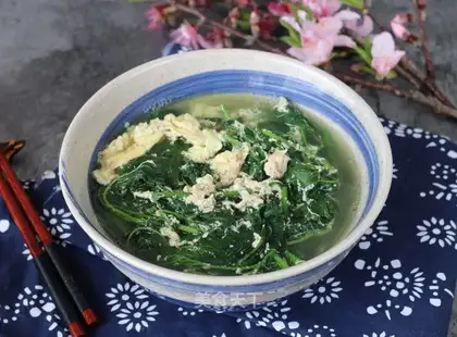 Soup for white broccoli