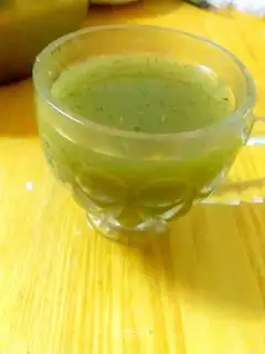 Cucumber celery juice