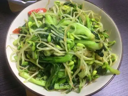 Clear the bean sprouts
