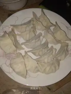 The egg dumplings