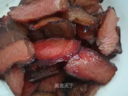 Fried bacon